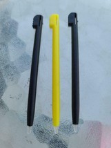 Nintendo DS Lite Stylus - Set of 3 - Yellow &amp; Black- BRAND NEW WITHOUT P... - £3.90 GBP