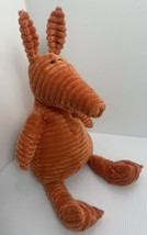 Jellycat Cordy Roy Aardvark Retired Rare Orange Large Jelly Cat Plush 19” - £14.90 GBP