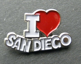 I Love Heart San Diego California Lapel Pin Badge 3/4 Inch - £4.43 GBP