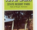 Kentucky&#39;s Rough River Dam State Resort Park Brochure Falls of Rough 1979 - £14.13 GBP