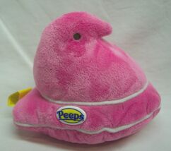 Just Born 2006 PEEPS PINK &amp; WHITE PEEP CHICK 5" Plush STUFFED ANIMAL Toy - $14.85