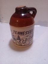Tennessee Ceramic Crock Whiskey Jug Coin Bank - $9.89