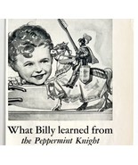 Colgate Ribbon Cream 1933 Advertisement Peppermint Knight Toothpaste DWKK13 - £19.61 GBP