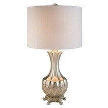 Ore International K-4199T 30 in. Royal Silver Mosaic Table Lamp - £190.26 GBP