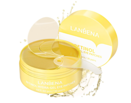 LANBENA Under Eye Patches (30 Pairs) - Gold Under Eye Mask Retinol &amp; Collagen, U - £13.94 GBP