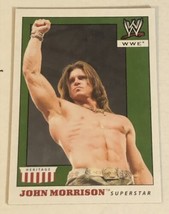 John Morrison WWE Heritage Topps Trading Card 2008 #28 - £1.57 GBP
