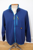 NWOT REI 1X Blue Vintage-Style Trailsmith Polartec Fleece Full Zip Jacket - $43.70