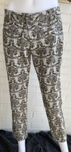 Anthropologie Cartonnier Pants Charlie Ankle Trouser Floral Brocade Size 4 - £29.39 GBP