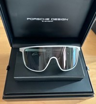 Porsche Design Sunglasses Rare Japan Frame One Piece Lens Sunglass Style Unique - £524.13 GBP