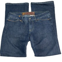 NFY NOTIFY Jeans 5 Pocket  Womens Size 29 Med Wash Straight Blue Denim - £42.45 GBP