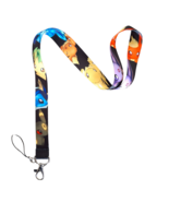 Nintendo Switch Pokemon Eeveevolutions Multicolor Fabric Lanyard One Siz... - $4.99+