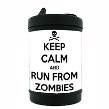 Zombie D7  Black Metal Car Ashtray / Mini Trashcan - £9.82 GBP