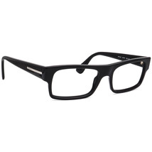Prada Eyeglasses VPR 24P 1AB-1O1 Polished Black Square Frame Italy 55[]18 145 - £199.83 GBP