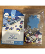 Foam Dreidels Decorate-Your-Own Makes 20  For Ages 4+ NEW - £13.23 GBP