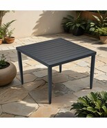 40&#39;x40&#39; Aluminum Patio Dining Table - Ember Black - $6,670.93 MXN