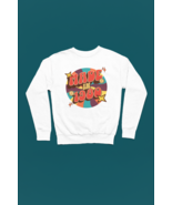 Classic Women&#39;s Sweatshirt, Vintage Colours 80s Design, Retro fashion, p... - $35.67+