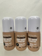 (3) Revlon 220 Natural Beige ColorStay Light Cover Liquid Foundation 1oz - $4.89