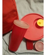 Tupperware Insulated Lunch Bag, Crystal Wave Bowl, Tumbler, S&amp;P Shaker &amp;... - $24.65