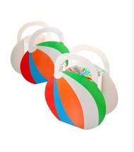 24 Set Kit Beach Ball Favor Boxes Summer Pool Party Decorations Supplies - $9.89