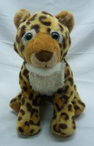 Wild Republic SOFT LEOPARD 9&quot; Plush STUFFED ANIMAL Toy Wild Jungle Cat - £15.57 GBP