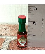 Mini 1/8oz Tabasco - Novelty Display Bottle - Chipolte Sauce - Vintage M... - $7.91