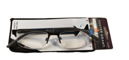 NEW Foster Grant IRONMAN IM1001 Reading Glasses - Black/Blue +3.25 Strength - $14.99