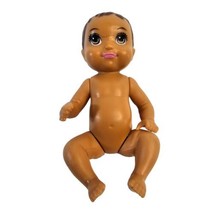 Mattel Barbie Doll Baby Newborn 2.5&quot; Mini Movable Boy Girl Vintage Brunette - £10.22 GBP