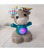 Fisher Price LINKIMALS Musical Moose cause effect Lights &amp; Colors sounds... - $15.00
