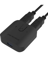 SABRENT USB 3.0 Sharing Switch for Multiple Computers and Peripherals LE... - £23.15 GBP