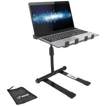 Pyle Portable Folding Laptop Stand - Standing Table with Adjustable Angle, Folda - £56.18 GBP