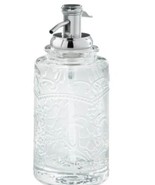 Pioneer Woman ~ Embossed Vintage Style Glass ~ AMELIA ~ CLEAR ~ Soap Dis... - $44.90 CAD