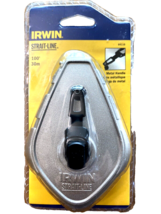 Irwin model &quot;64110&quot; 100&#39; Chalk Reel Strait-Line Metal Handle NEW &quot;100 foot&quot; - £8.75 GBP
