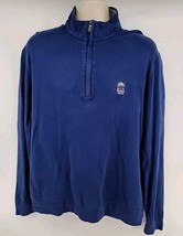 Bobby Jones The Palms Golf Club 1/4 Zip Sweater Blue Mens XL - $19.75