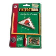 NFL Official Cleveland Browns FIKI Football Flick It &amp; Kick It Game - New - $175.63 MXN