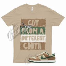 CUT T Shirt for Dunk Low Tan Green Rattan Gorge Sail Dark Driftwood To Match 1 - £18.44 GBP+