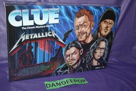 Hasbro Metallica Clue Board Game USAOpoly 2021 Sealed - $118.79
