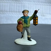 Dept 56 Come Into The Inn - Boy With Lantern - Loose Figurine, Dickens from 1991 - £9.49 GBP