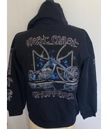 Jesse Who?West Coast Choppers Boy&#39;s Navy Long Sleeve Fleece Sweatshirt H... - $122.23 CAD