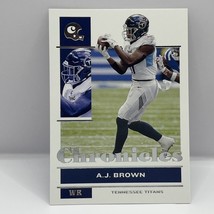 2021 Panini Chronicles Football A.J. Brown Base #98 Tennessee Titans - £1.57 GBP