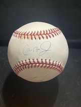 CAL RIPKEN JR &amp; SACHIO KINUGASA AUTOGRAPHED RAWLINGS AL BASEBALL JSA LOA - £224.56 GBP