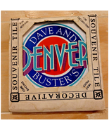 Dave And Buster&#39;s Denver State Souvenir Tile Decorative For Hotplates Co... - $12.09 CAD