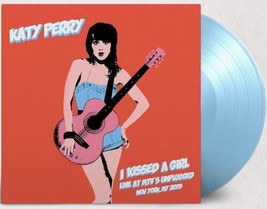 Katy Perry I Kissed A Girl Vinyl New! Limited /5000 Blue Lp! Mtv Unplugged! - £21.97 GBP