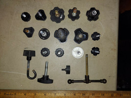 21XX97 SMALL MALE &amp; FEMALE THREADED KNOBS, GOOD CONDITION - £4.59 GBP