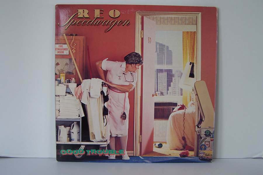 Primary image for REO Speedwagon - Good Trouble Vinyl LP Record Album FE 38100