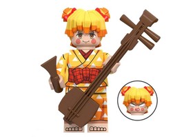 Minifigure Zenitsu Agatsum Demon Slayer Cartoon Tv Show Anime Rare - $6.90