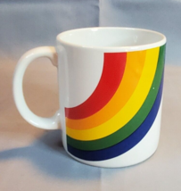 FTD Rainbow Coffee Mug Florist Bright Colorful Pride Especially For You - £13.38 GBP