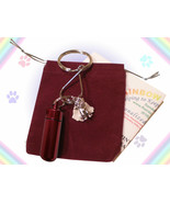 Pet Keepsake Urn Key Ring Dog Angel Memorial Choice of Colors and Engraving - £11.87 GBP+