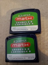 LeapFrog iQuest Math Grades 6- 8 Cartridge A and B Learning Game - $11.99