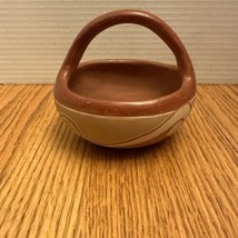 Decorative Pottery Basket - £7.81 GBP