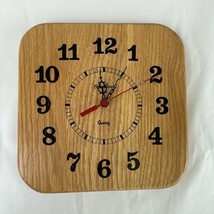 Otter Creek Quartz Wood Wall Clock 10x10 Square Rustic Battery Operated ... - $445.81 MXN